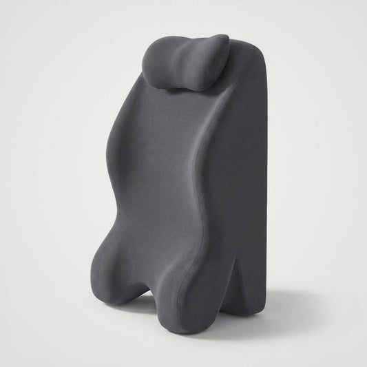 Coussin de lecture Le Bouquineur, gris anthracite, avec appui-tête amovible